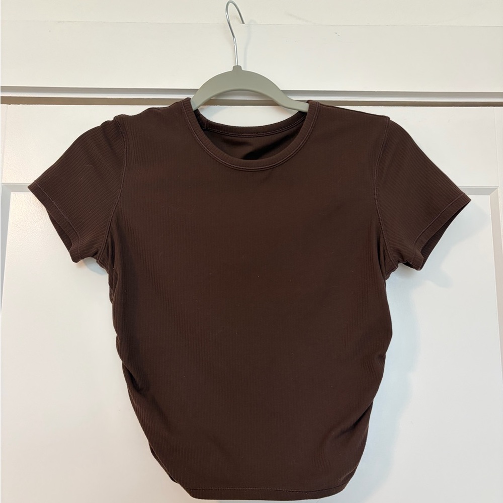 Lululemon All It Takes Ribbed Nulu T-Shirt - Picture 3 of 3